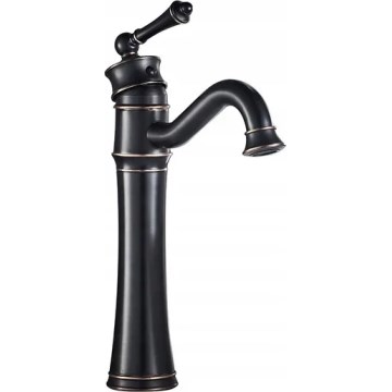 REA-B0227 - Izlietnes jaucējkrāns VINTAGE OLD 31 cm melns