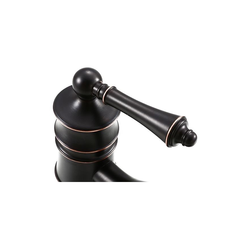 REA-B0227 - Izlietnes jaucējkrāns VINTAGE OLD 31 cm melns