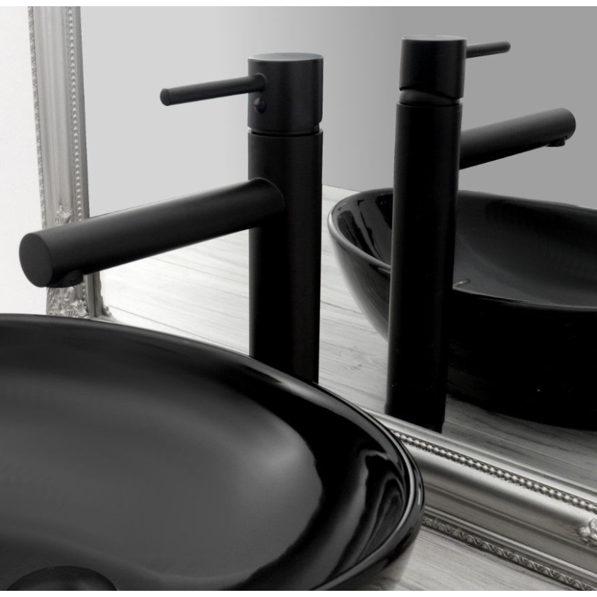 REA-B0229 - Izlietnes jaucējkrāns TESS 31,5 cm melns