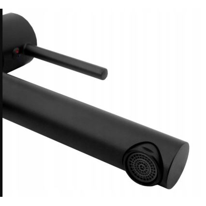 REA-B0229 - Izlietnes jaucējkrāns TESS 31,5 cm melns