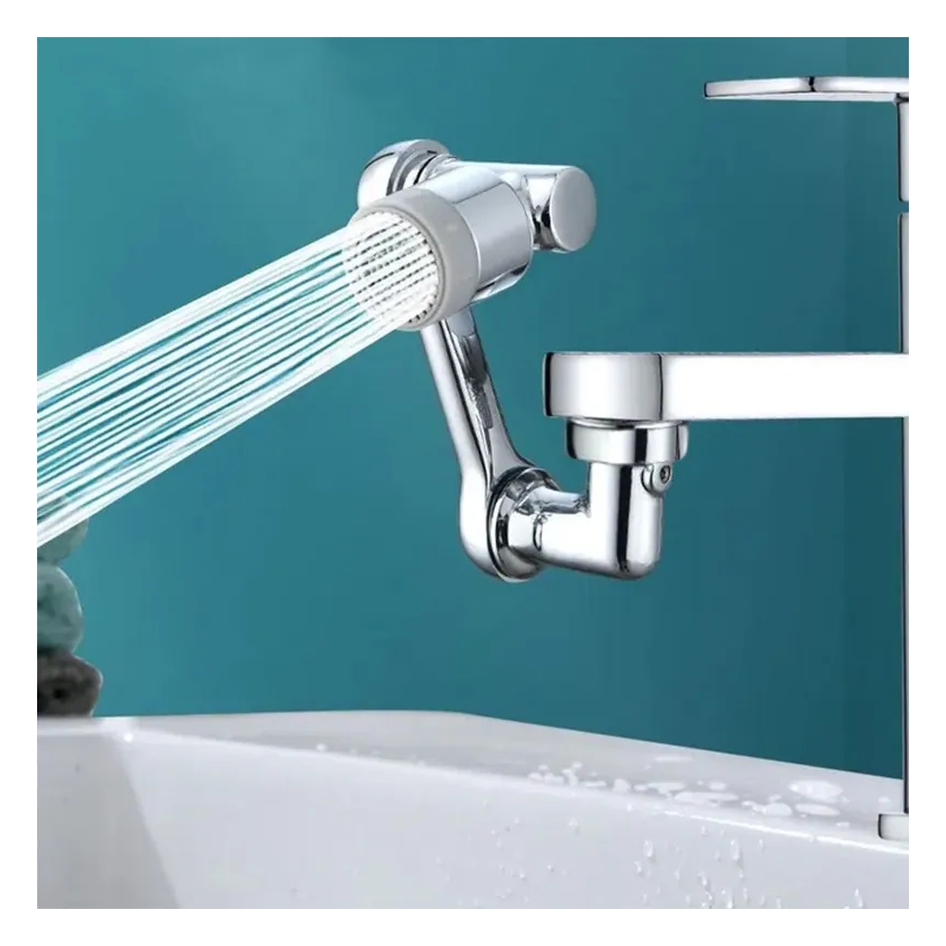 REA-B0660 - Pagriežams uzgalis izlietnes jaucējkrānam, spīdīgs hroms