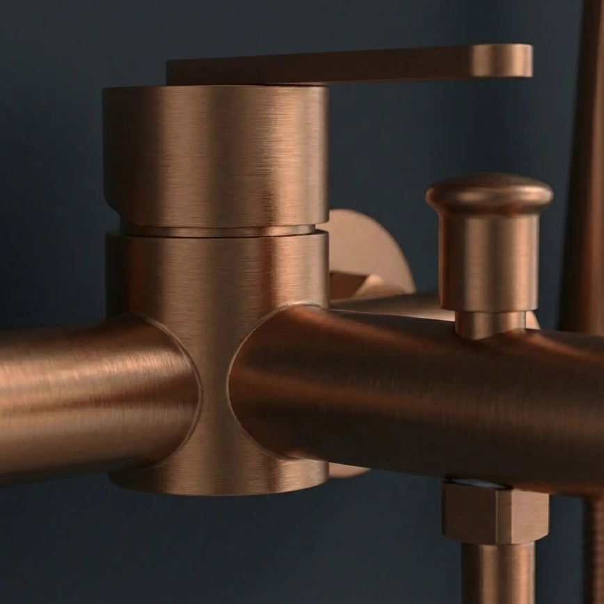 REA-B0973 - Vannas komplekts ar jaucējkrānu ONTARIO, sukāta vara