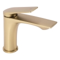 REA-B2703 - Izlietnes jaucējkrāns AVALON 16,5 cm, birstēta zelta apdare