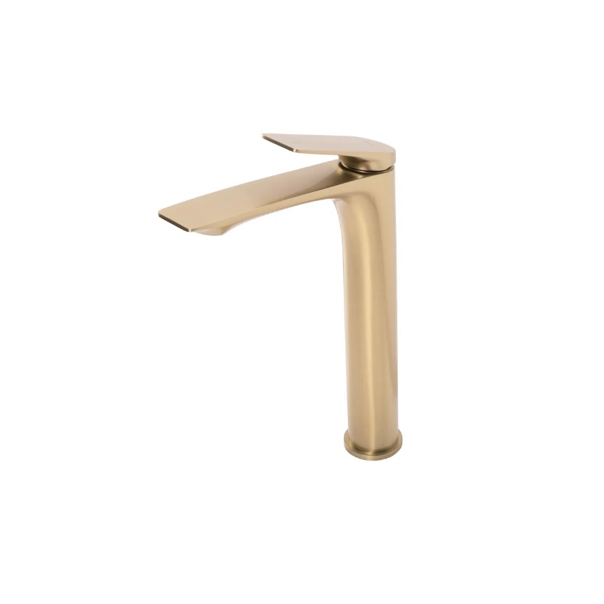 REA-B2705 - Izlietnes jaucējkrāns AVALON 30 cm, matēta zelta apdare
