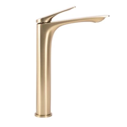 REA-B2705 - Izlietnes jaucējkrāns AVALON 30 cm, matēta zelta apdare
