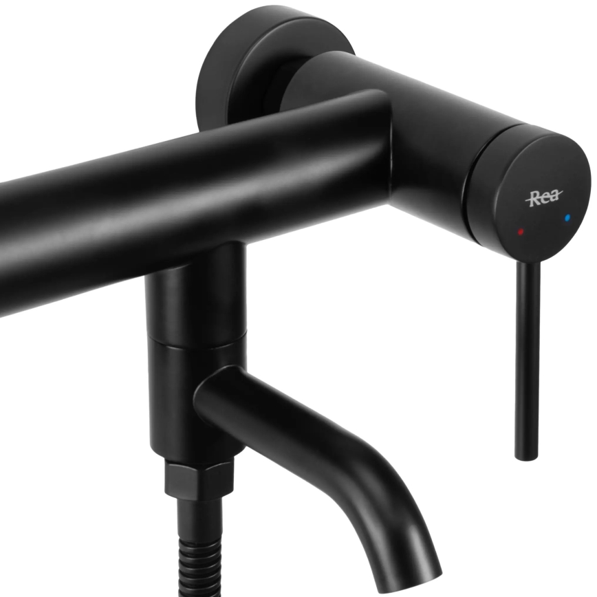 REA-B4240 - CLIF vannas komplekts matētā melnā krāsā