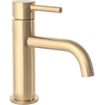 REA-B4527 - Izlietnes jaucējkrāns LUNGO 16,5 cm, matēta zelta