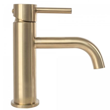 REA-B4527 - Izlietnes jaucējkrāns LUNGO 16,5 cm, matēta zelta