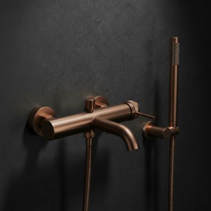 REA-B4567 - Vannas komplekts LUNGO birstēts varš