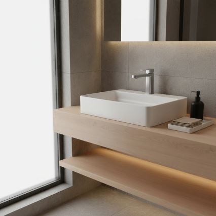 REA-B4589 - ARLO izlietnes jaucējkrāns 17 cm niķelis