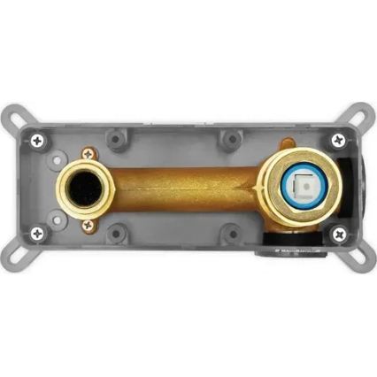 REA-B4600 - Izlietnes jaucējkrāns slēptai montāžai LUNGO, birstēta vara