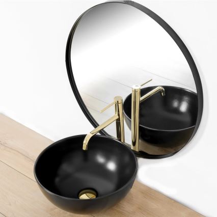 REA-B5002 - LUGANO izlietnes jaucējkrāns, 34 cm, zeltains