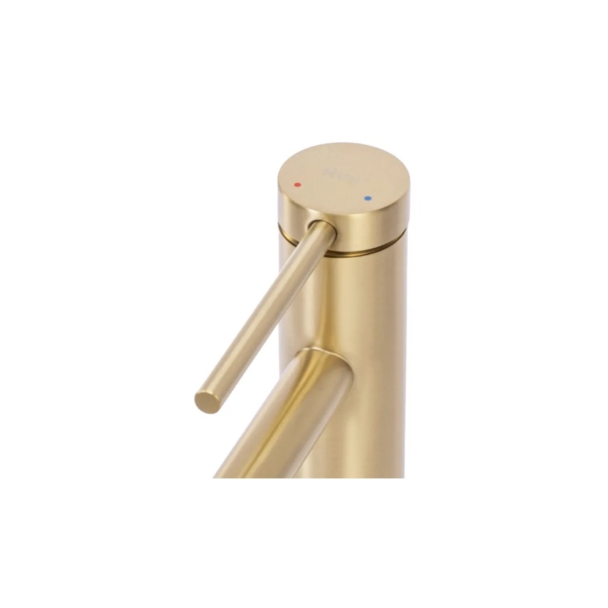 REA-B5319 - Izlietnes jaucējkrāns FOSS 29,5 cm birstēts zelts