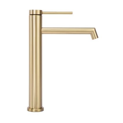 REA-B5319 - Izlietnes jaucējkrāns FOSS 29,5 cm birstēts zelts