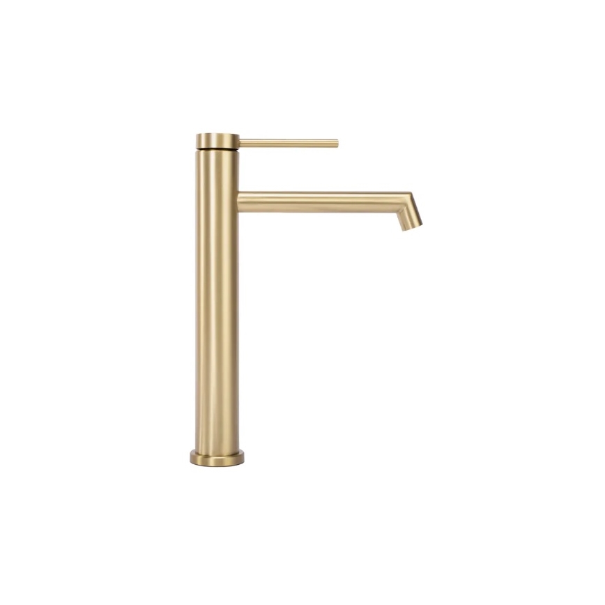 REA-B5319 - Izlietnes jaucējkrāns FOSS 29,5 cm birstēts zelts
