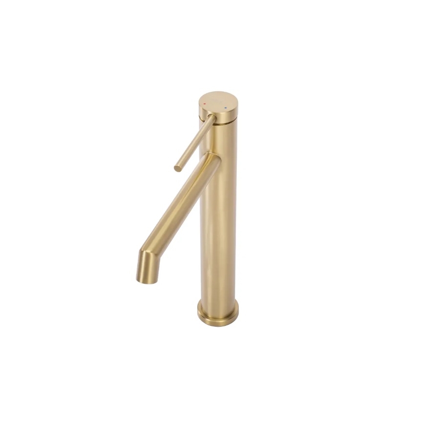 REA-B5319 - Izlietnes jaucējkrāns FOSS 29,5 cm birstēts zelts