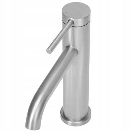 REA-B5324 - Izlietnes jaucējkrāns CLIF 20,5 cm, sukāta nerūsējošā tērauda apdare