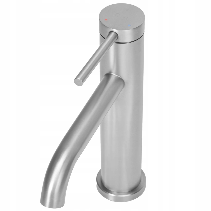 REA-B5324 - Izlietnes jaucējkrāns CLIF 20,5 cm, sukāta nerūsējošā tērauda apdare