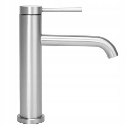 REA-B5324 - Izlietnes jaucējkrāns CLIF 20,5 cm, sukāta nerūsējošā tērauda apdare