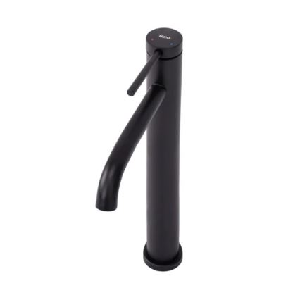 REA-B5325 - Izlietnes jaucējkrāns CLIF 29,5 cm matēts melns