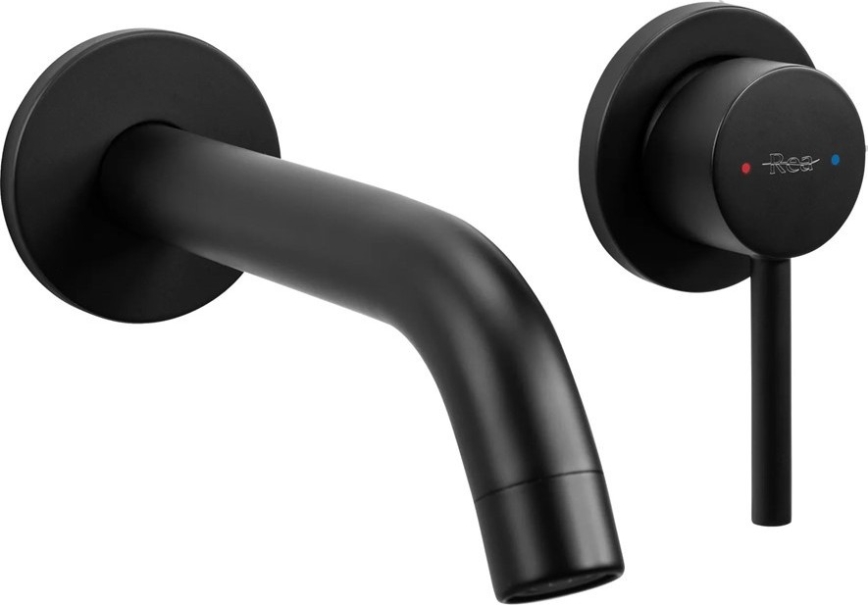 REA-B5332 - Izlietnes jaucējkrāns slēptai montāžai OWEN melns