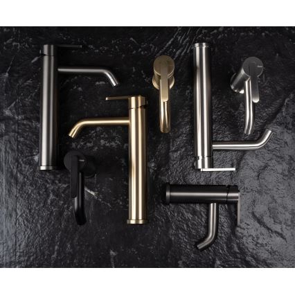 REA-B5505 - Izlietnes jaucējkrāns ONTARIO 17,5 cm, sukāta zelta apdare