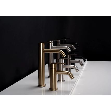 REA-B5508 - Izlietnes jaucējkrāns ONTARIO 30 cm melns