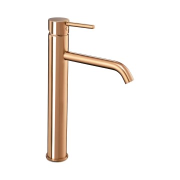 REA-B6321 - Izlietnes jaucējkrāns LUNGO 28 cm rožu zelts