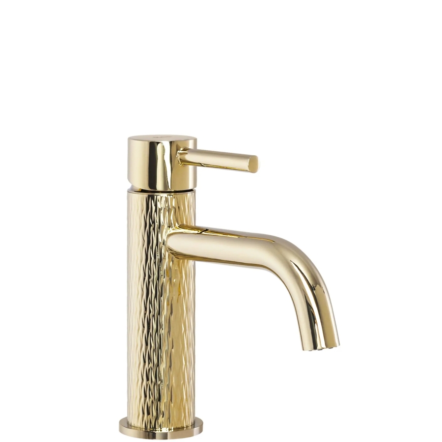REA-B6322 - Izlietnes jaucējkrāns LUNGO ART 16,5 cm zelta