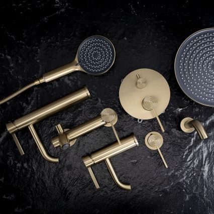 REA-B6444 - Izlietnes jaucējkrāns FOSTER 18,2 cm zelta