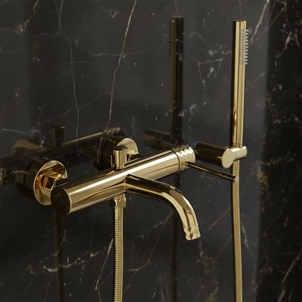 REA-B6448 - Zelta LUNGO DIAMOND vannas komplekts