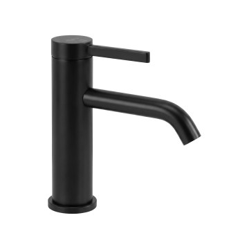REA-B6531 - Izlietnes jaucējkrāns RIVO 16,5 cm melns