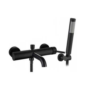 REA-B6634 - Vannas komplekts LUNGO matētā melnā krāsā