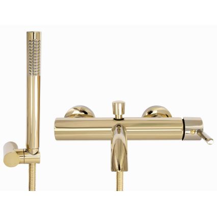 REA-B6635 - LUNGO vannas komplekts zelta krāsā