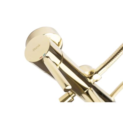 REA-B6635 - LUNGO vannas komplekts zelta krāsā