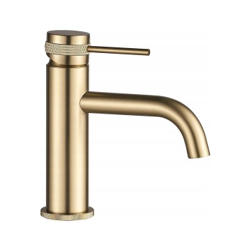 REA-B6950 - LUNGO izlietnes jaucējkrāns, 16,5 cm, slīpēta zelta apdare