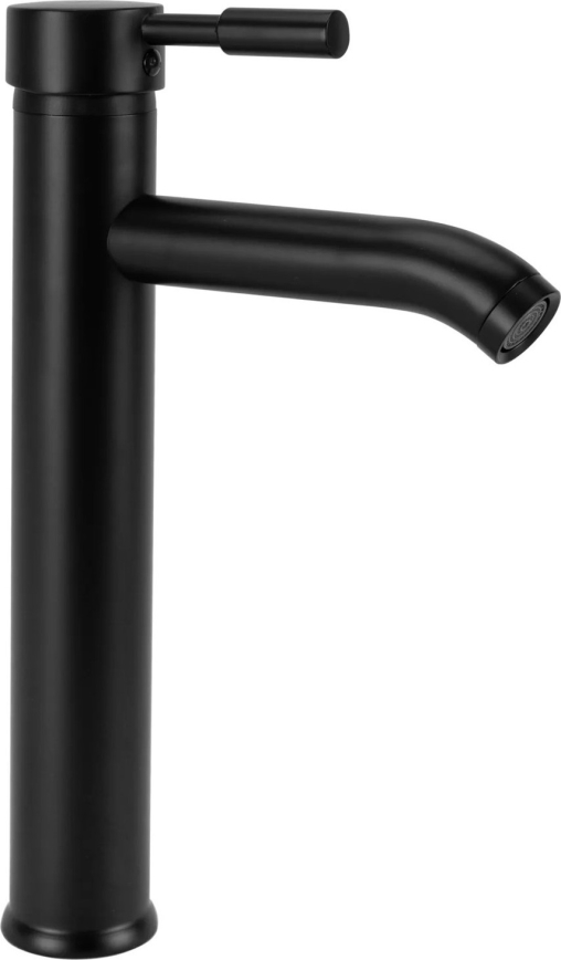 REA-B8665 - Izlietnes jaucējkrāns GRAF 30,5 cm melns
