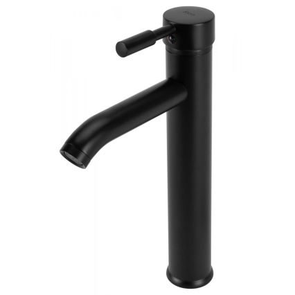 REA-B8665 - Izlietnes jaucējkrāns GRAF 30,5 cm melns