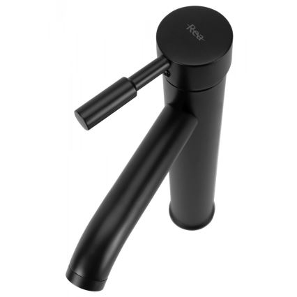 REA-B8665 - Izlietnes jaucējkrāns GRAF 30,5 cm melns