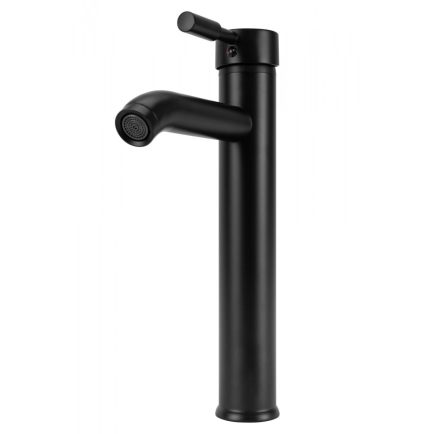 REA-B8665 - Izlietnes jaucējkrāns GRAF 30,5 cm melns