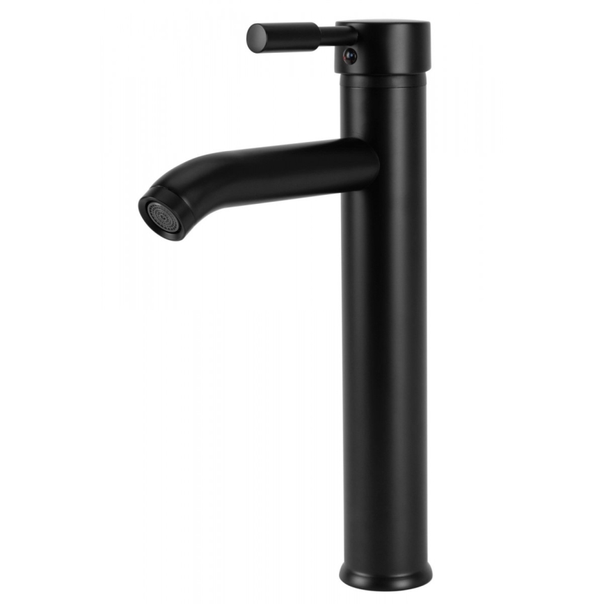 REA-B8665 - Izlietnes jaucējkrāns GRAF 30,5 cm melns
