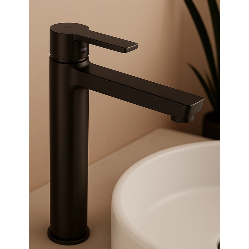 REA-B8746 - Izlietnes jaucējkrāns ARGUS 28,5 cm titāna