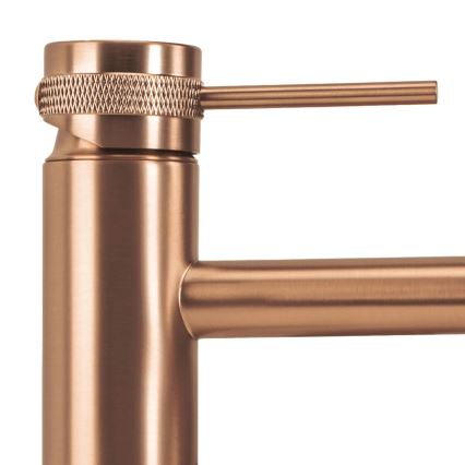 REA-B8988 - Izlietnes jaucējkrāns LUNGO 28 cm birstēta vara apdare