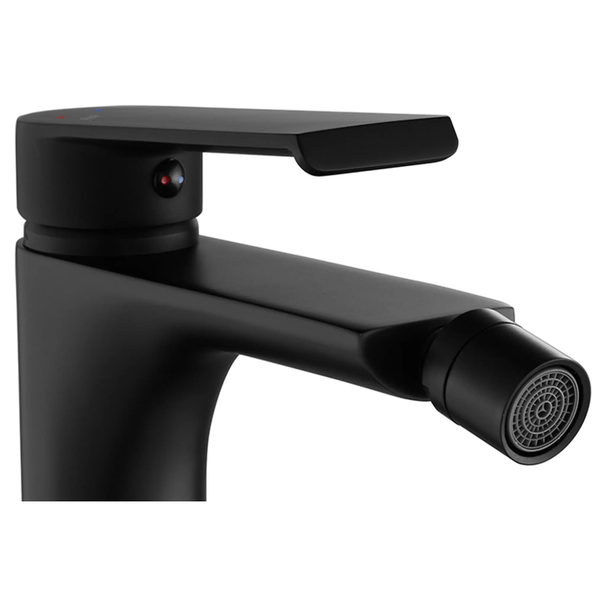 REA-B9965 - Bidē jaucējkrāns HASS 14,5 cm matēts melns