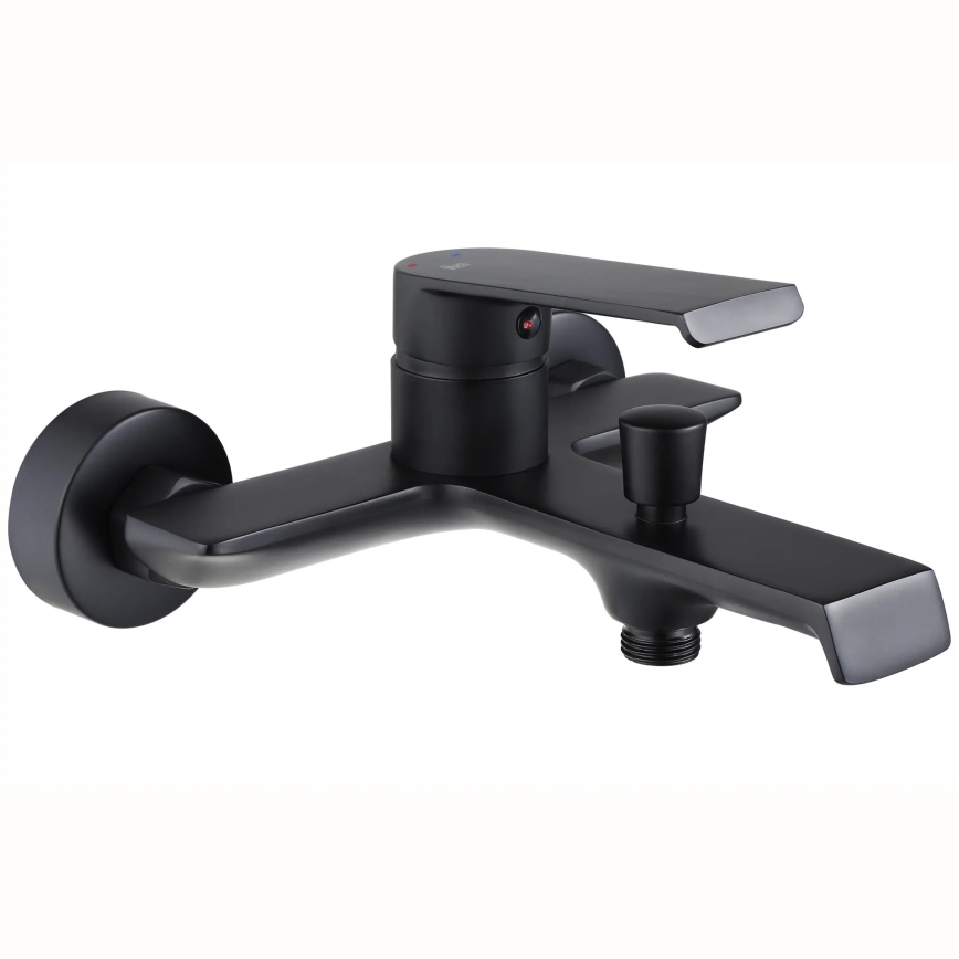 REA-B9967 - HASS vannas komplekts, matētas melnas krāsas