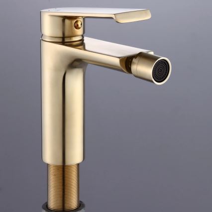 REA-B9970 - Bīdeta jaucējkrāns HASS 14,5 cm birstēta zelta