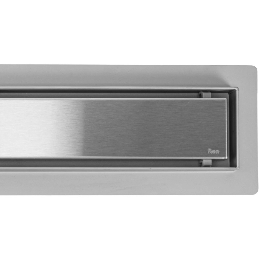 REA-G2501 - NEOX 60 cm nerūsējošā tērauda notekas kanāls