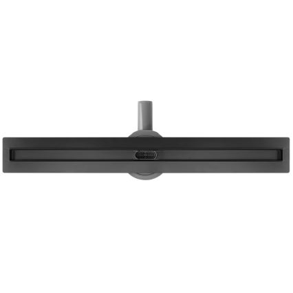 REA-G2710 - Lineārais drenāžas kanāls NEOX SLIM 70 cm, nerūsējošais tērauds/melns