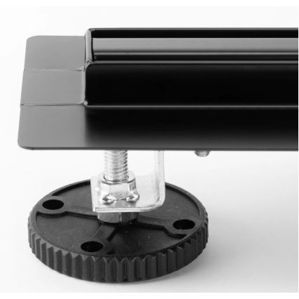 REA-G2710 - NEOX SLIM 80 cm lineārais notekas kanāls, nerūsējošais tērauds/melns