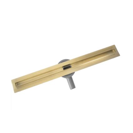 REA-G2714 - Notekas kanāls NEOX SLIM 70 cm nerūsējošais tērauds/birstēts zelts